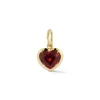 Love Notes Red Spinel Heart Charm