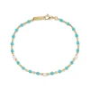 Love Notes Turquoise and Diamond Sentiment Bracelet