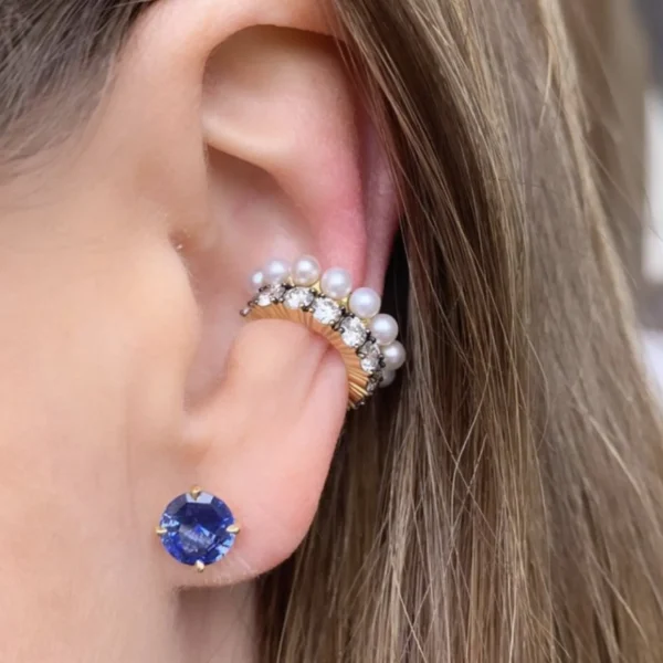 Prive Blue Sapphire Studs