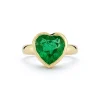 Prive Emerald Heart Ring