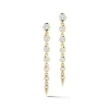 Prive Graduated Diamond Drop Earrings