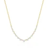 Prive Graduated Diamond Necklace