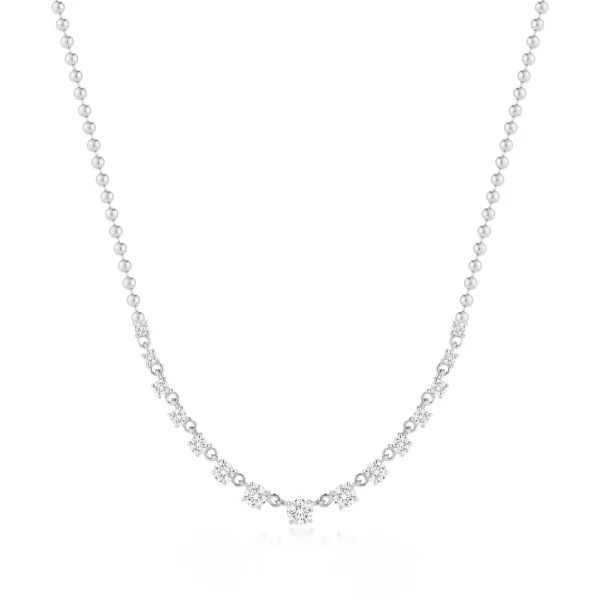 Prive Graduated Diamond Necklace