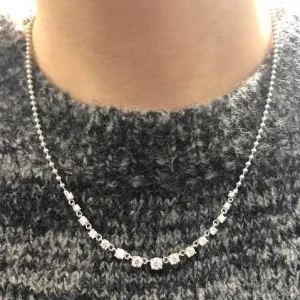 Prive Graduated Diamond Necklace