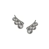 Prive Grey Pearl Ear Climber