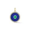 Prive Lapis, Emerald and Diamond Pendant