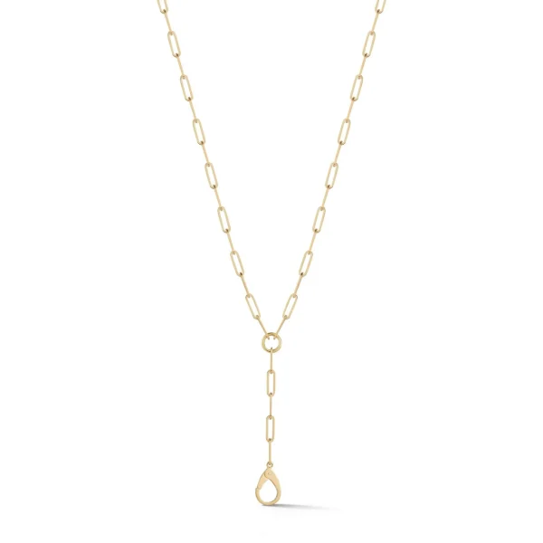 Prive Large Trace Chain Necklace with Clasp