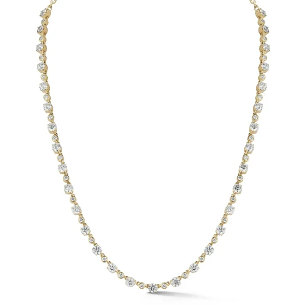 Prive Luxe Alternating Diamond Choker