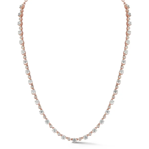 Prive Luxe Alternating Diamond Choker