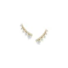 Prive Luxe Pave Diamond Ear Climbers