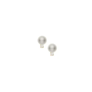 Prive Pearl and Diamond Studs