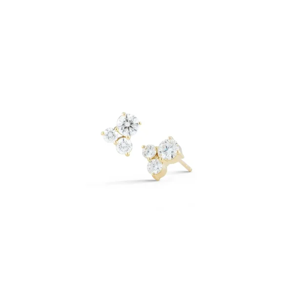 Prive Petite Diamond Cluster Studs