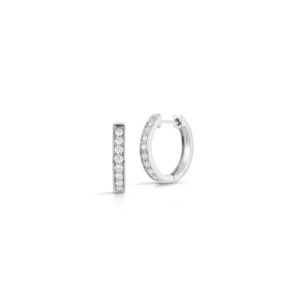 Prive Petite Diamond Huggies