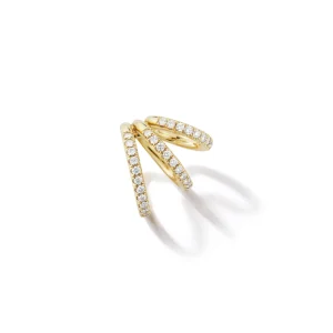 Prive Triple Diamond Ear Cuff