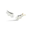 Prive White Pearl Jumbo Ear Climber