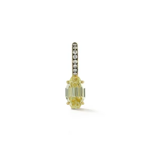 Prive Yellow Diamond Octagon Charm