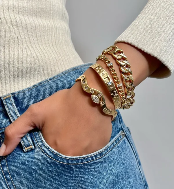10th Anniversary Edition Baguette Cuff
