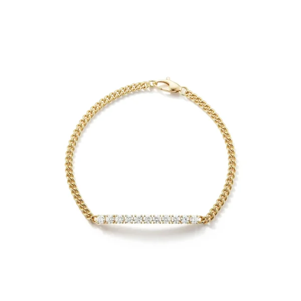 Toujours Diamond Curb Link Bracelet