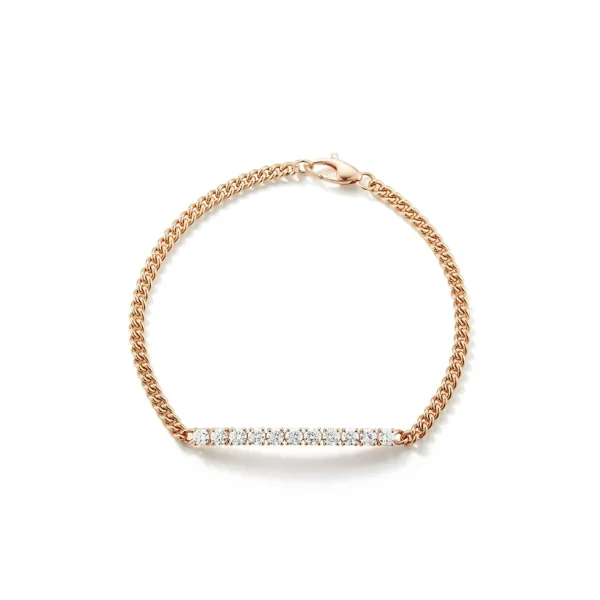 Toujours Diamond Curb Link Bracelet