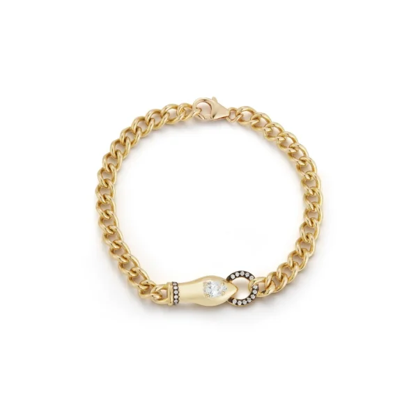 Toujours Diamond Snake Bracelet