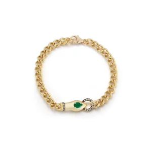 Toujours Diamond Snake Bracelet