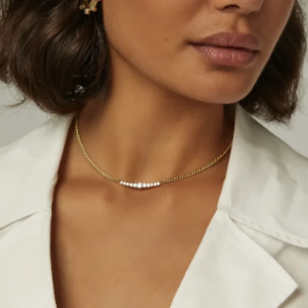 Toujours Graduated Diamond Necklace