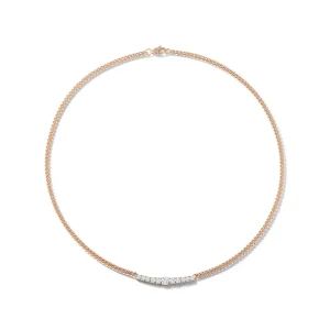 Toujours Graduated Diamond Necklace
