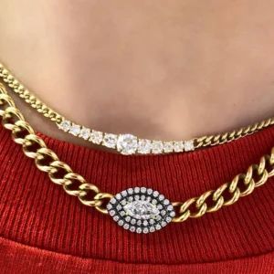 Toujours Graduated Diamond Necklace