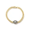 Toujours Marquis Diamond Link Bracelet