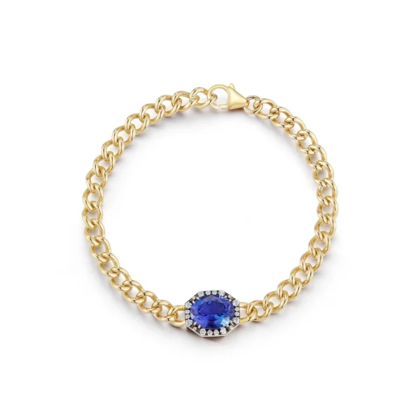 Toujours Tanzanite and Diamond Bracelet