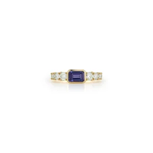 Toujours Tanzanite and Diamond Ring