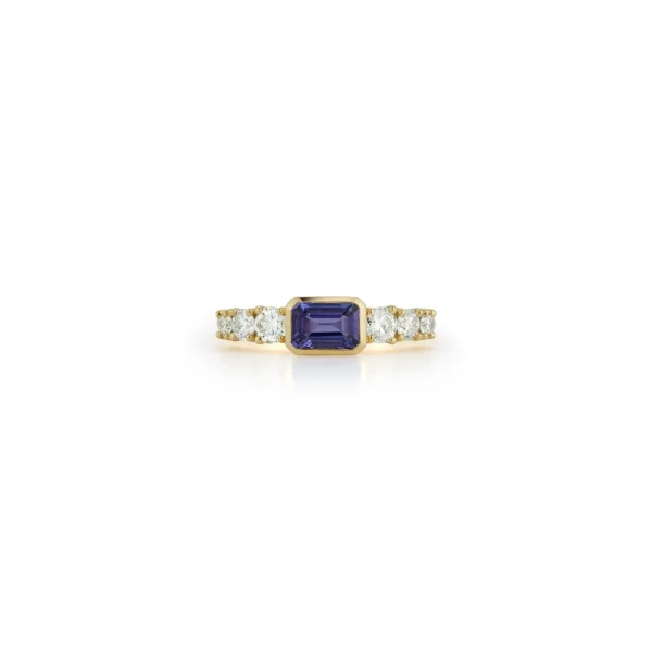 Toujours Tanzanite and Diamond Ring
