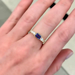 Toujours Tanzanite and Diamond Ring