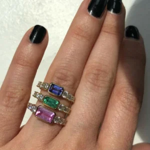 Toujours Tanzanite and Diamond Ring