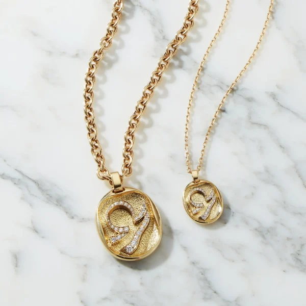 Zodiac Small Pisces Necklace